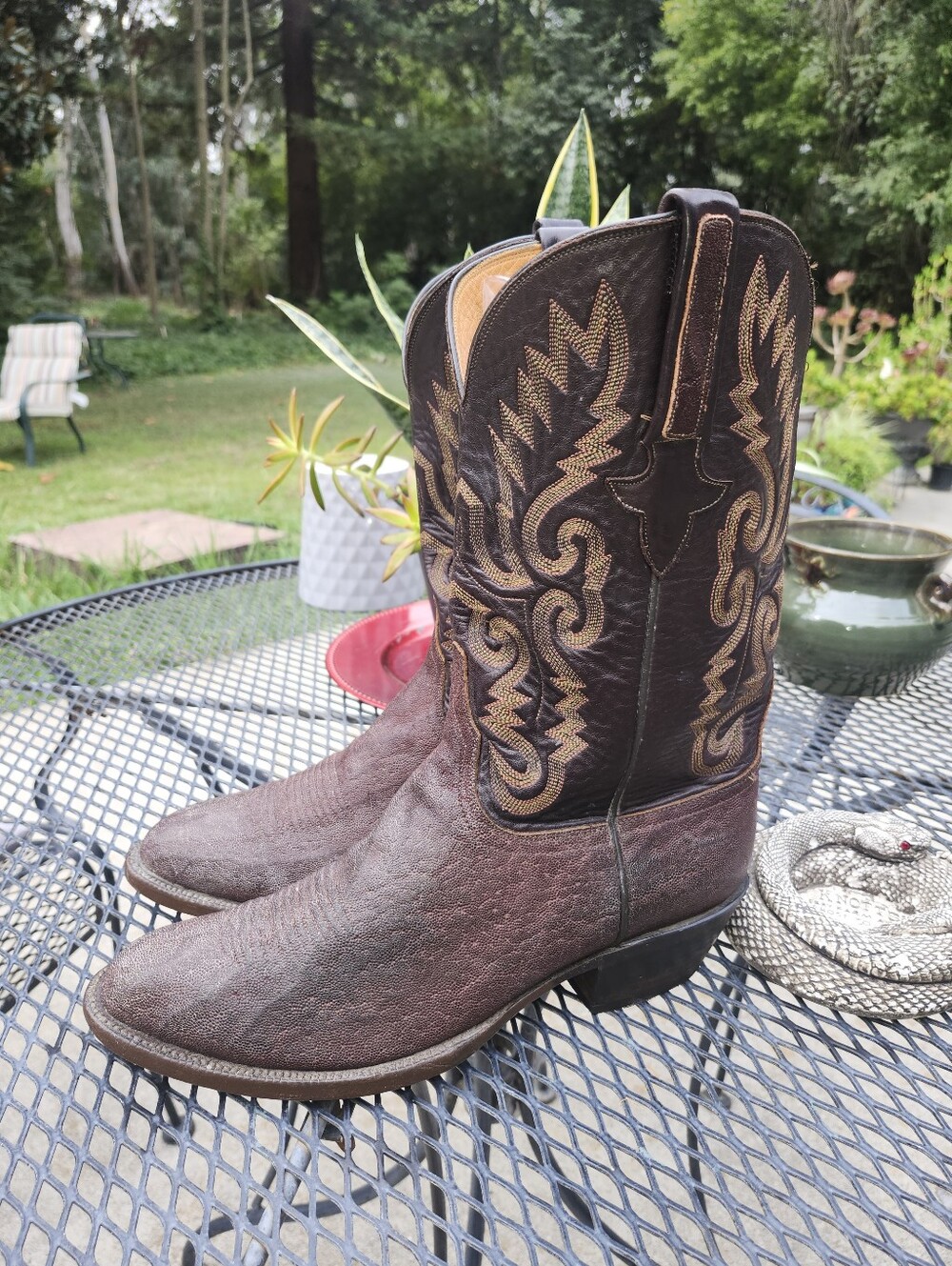Lucchese Mens Elephant 10.5ee